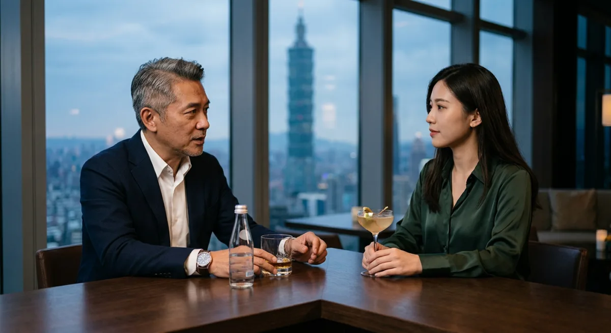 包養關係中討論專一與排他條件的情境圖片